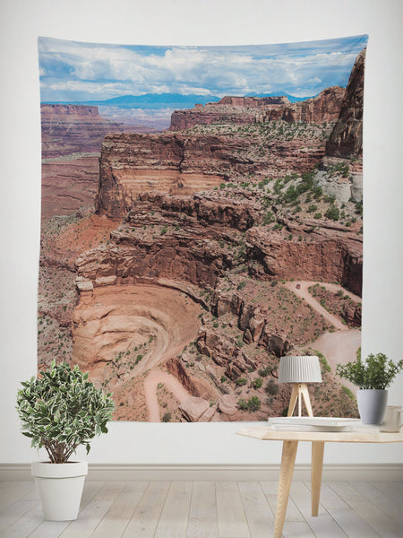 Canyonlands White Rim Trail Southwest Wall Tapestry -