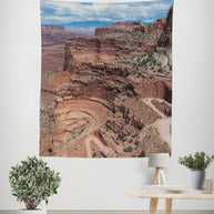 Canyonlands White Rim Trail Southwest Wall Tapestry -