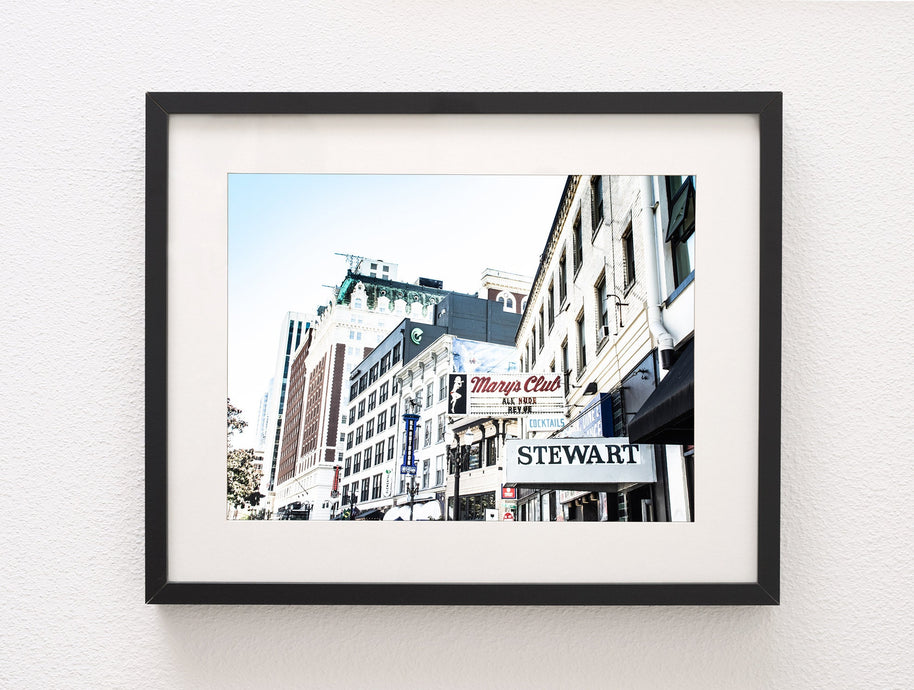Portland Oregon Wall Art Film Photography Historic Mary's