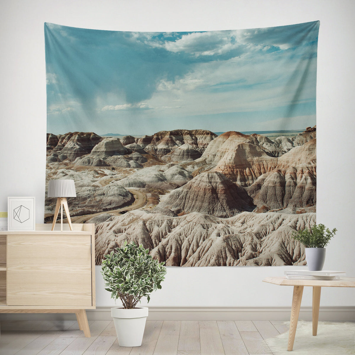 Painted Desert Wall Tapestry Petrified Forest Arizona Decor