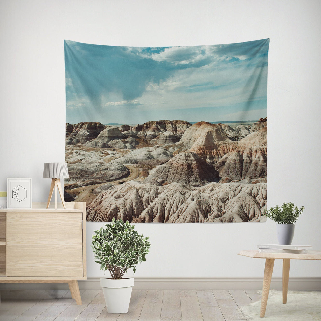 Painted Desert Wall Tapestry Petrified Forest Arizona Decor