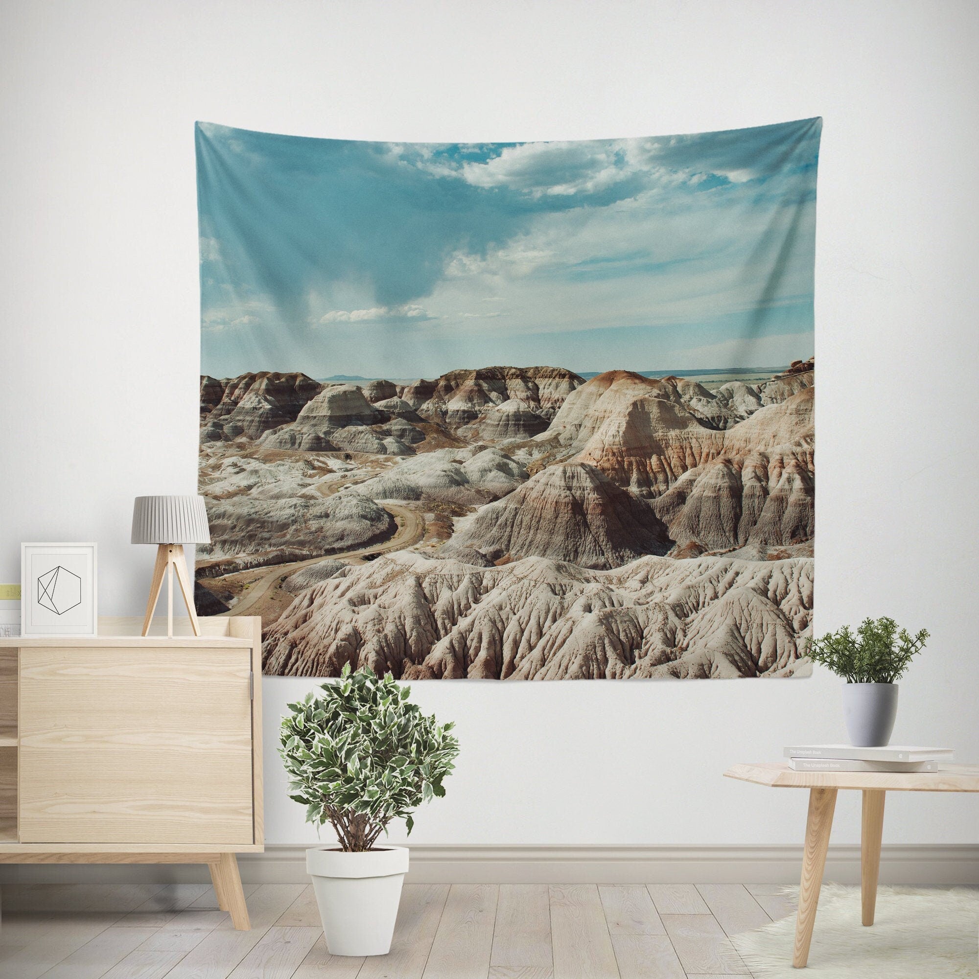 Painted Desert Wall Tapestry Petrified Forest Arizona Decor