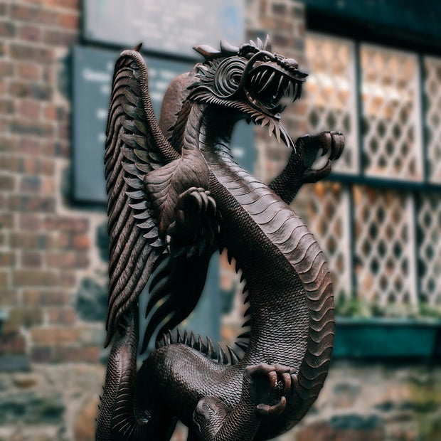 Welsh Dragon Photo Print Wales Decor Y Ddraig Goch The Red -