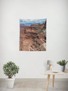 Canyonlands White Rim Trail Southwest Wall Tapestry -