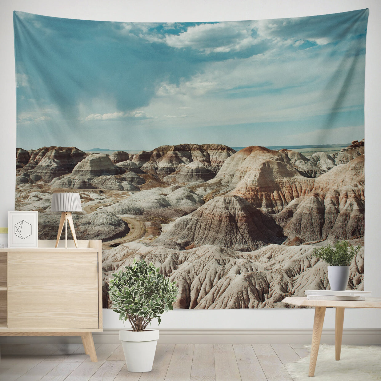 Painted Desert Wall Tapestry Petrified Forest Arizona Decor