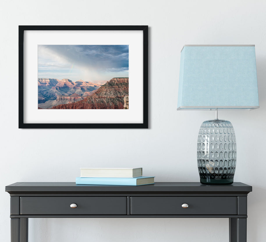Stormy Grand Canyon Wall Art Print Arizona Landscape