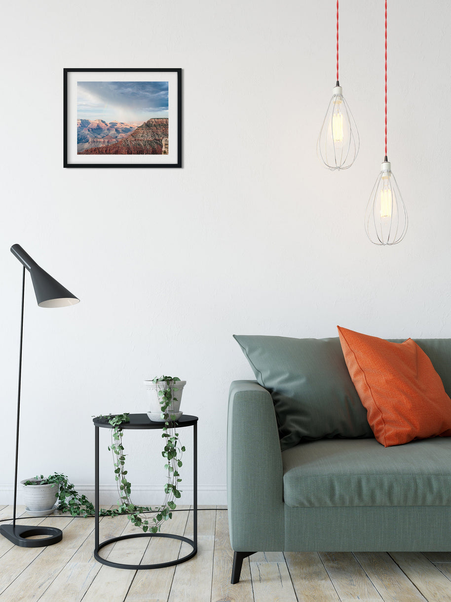 Stormy Grand Canyon Wall Art Print Arizona Landscape