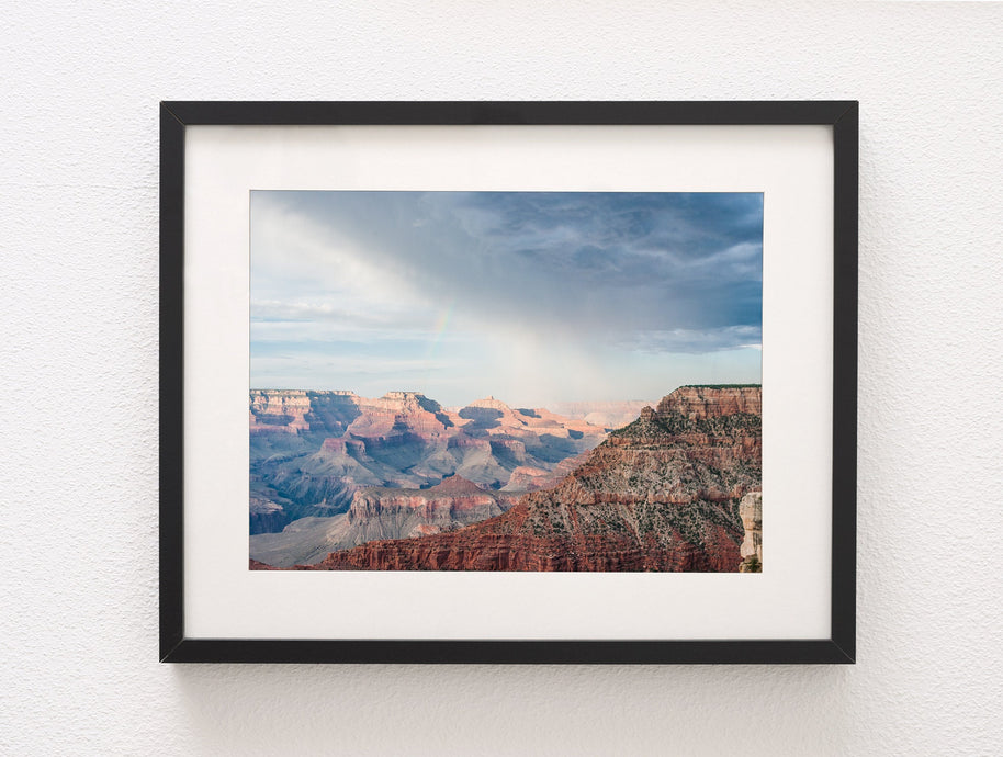 Stormy Grand Canyon Wall Art Print Arizona Landscape