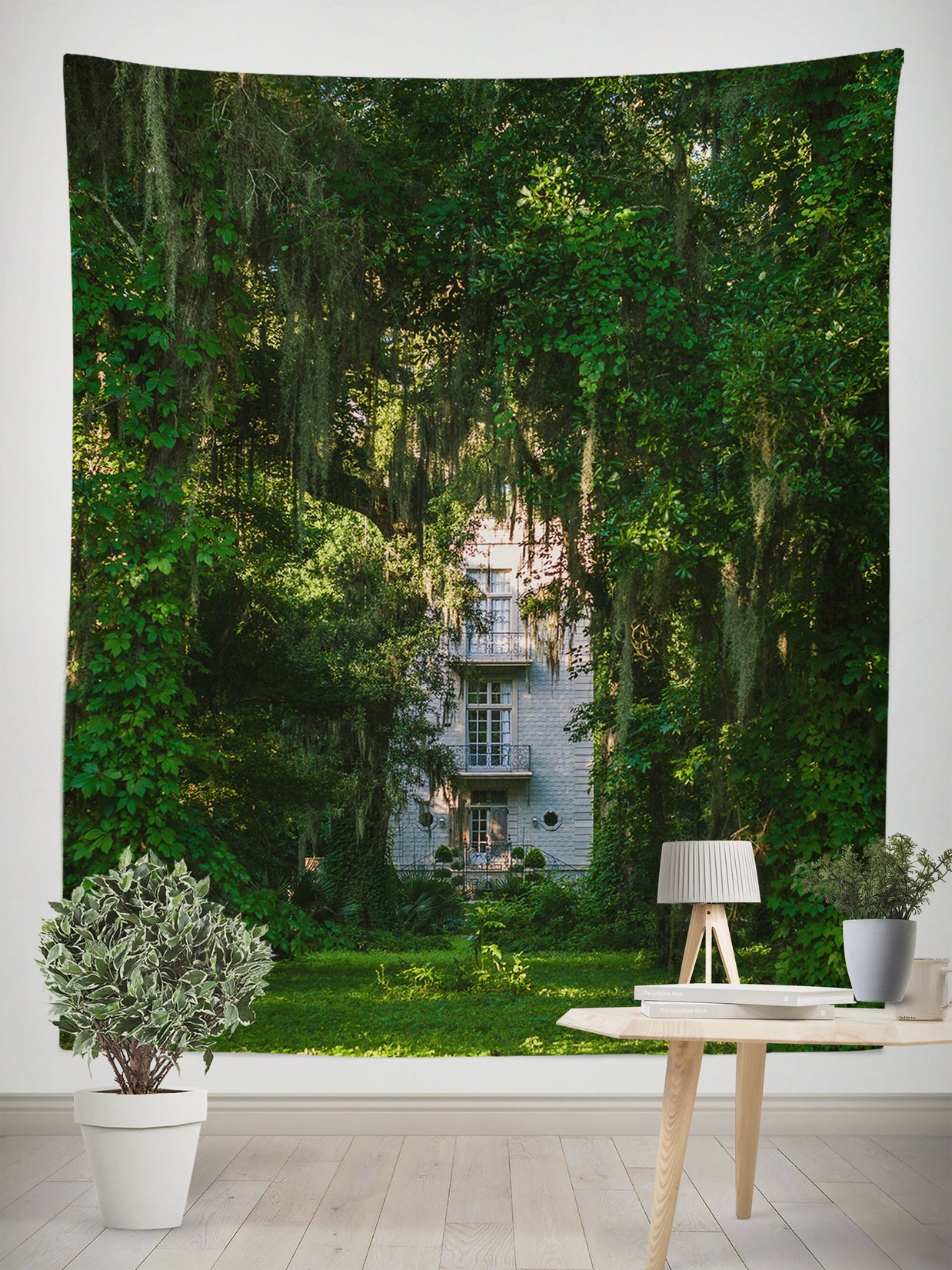 Mystery House Wall Tapestry Louisiana Decor - Decorative