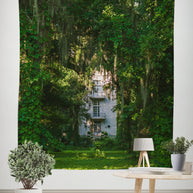 Mystery House Wall Tapestry Louisiana Decor - Decorative