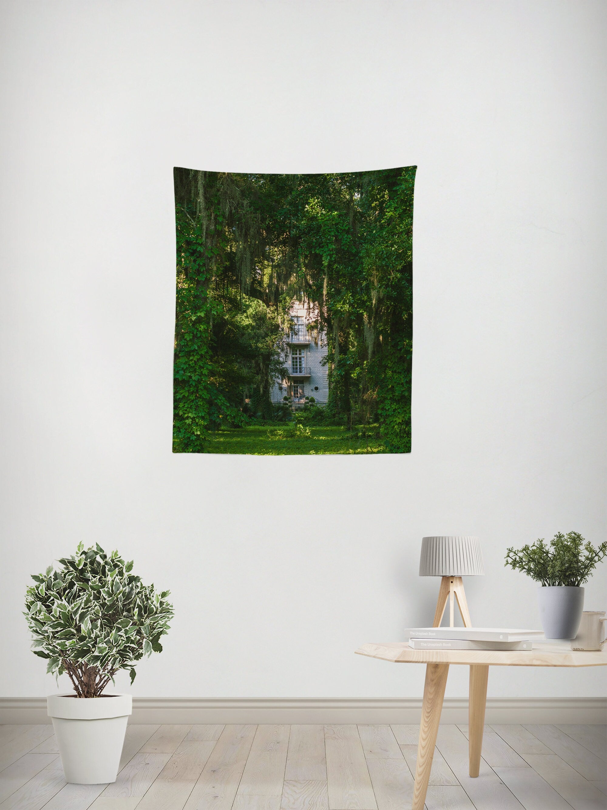Mystery House Wall Tapestry Louisiana Decor - Decorative