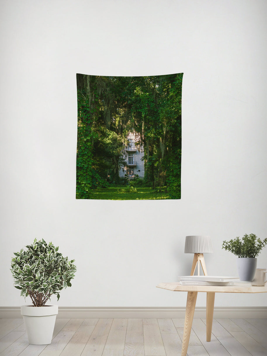 Mystery House Wall Tapestry Louisiana Decor - Decorative