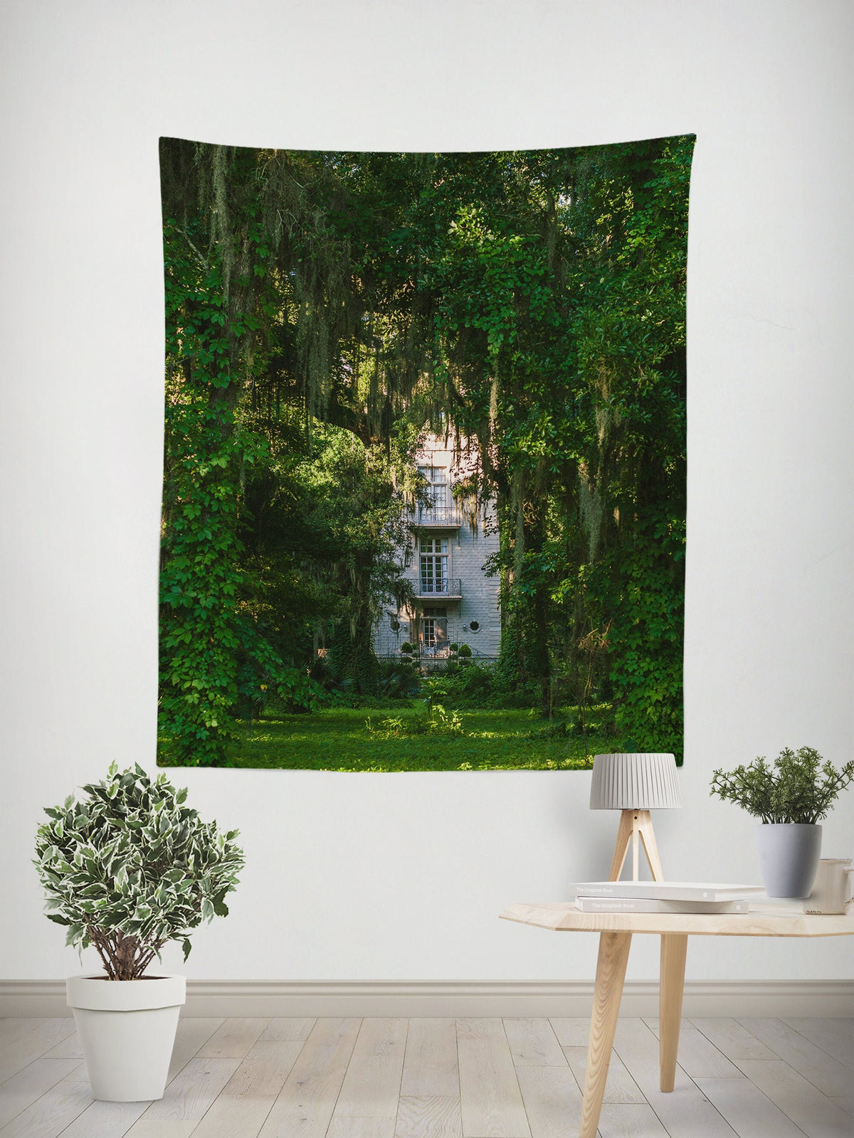 Mystery House Wall Tapestry Louisiana Decor - Decorative