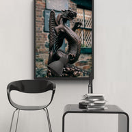 Welsh Dragon Photo Print Wales Decor Y Ddraig Goch The Red -