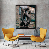 Welsh Dragon Photo Print Wales Decor Y Ddraig Goch The Red -