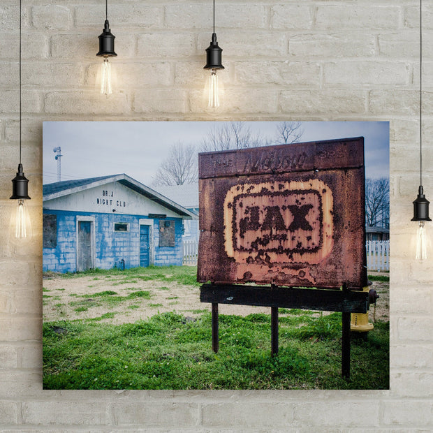 Dr J Night Club Louisiana Photography Jax Beer Sign Vintage
