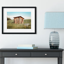 Montana Pumphouse Photo Print Farm Wall Art - Photography