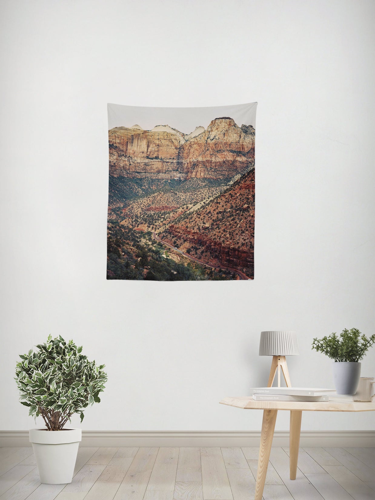 Road to Zion Wall Tapestry Southwest Decor - Decorative