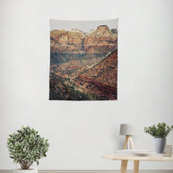 Road to Zion Wall Tapestry Southwest Decor - Decorative