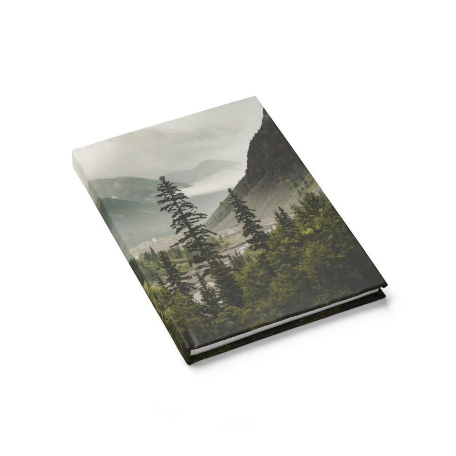 Foggy Mountain Valley Notebook - Spiral or Hard Cover Ruled