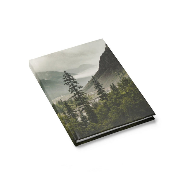 Foggy Mountain Valley Notebook - Spiral or Hard Cover Ruled