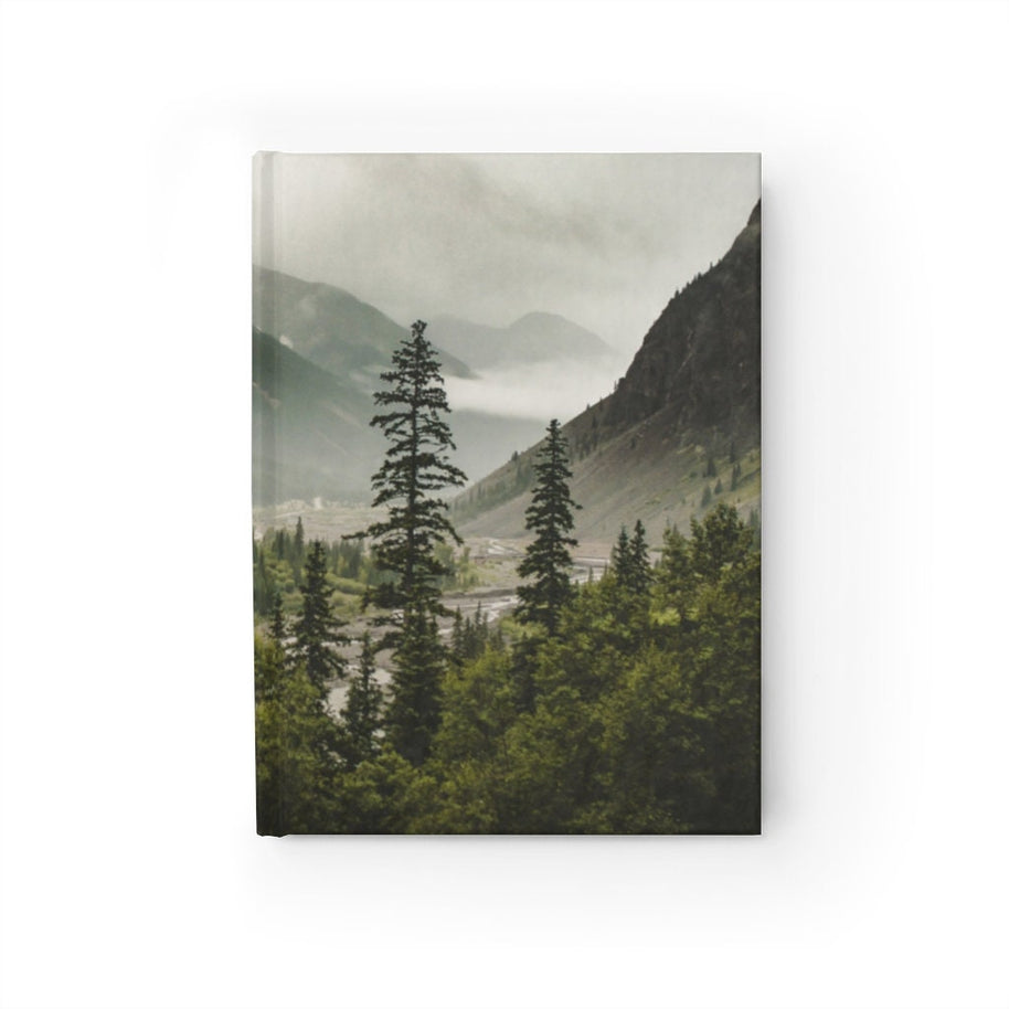 Foggy Mountain Valley Notebook - Spiral or Hard Cover Ruled