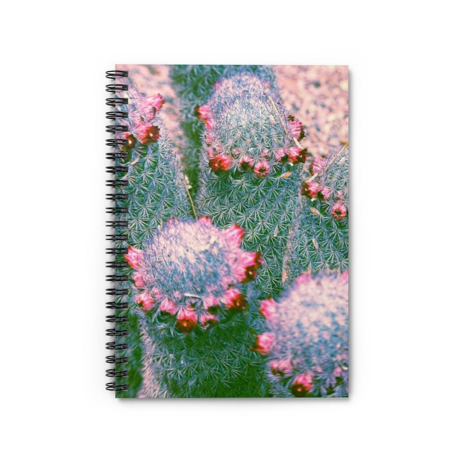 Cactus Family Notebook - Spiral or Hard Cover Ruled Line -