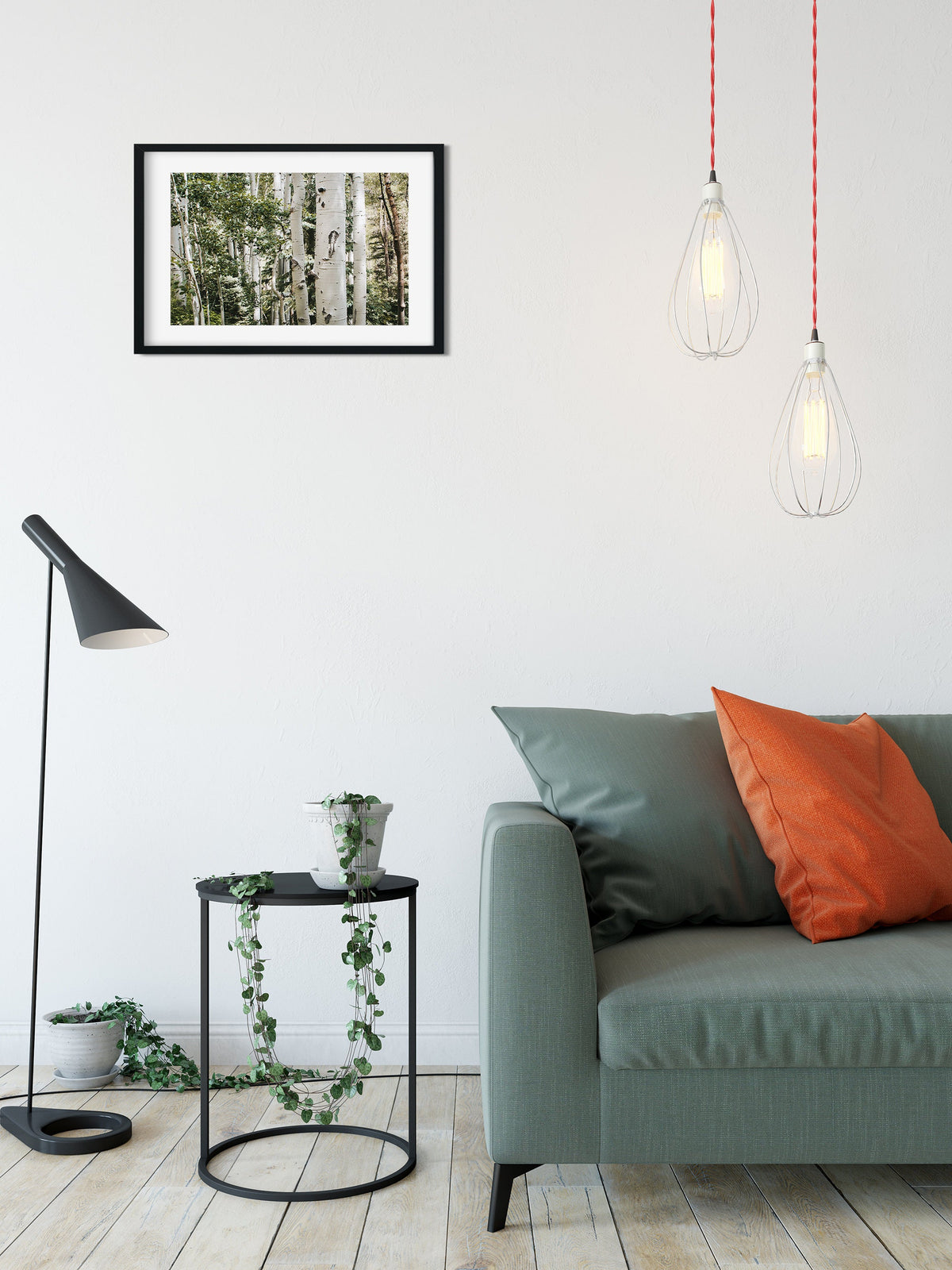 White Aspen Grove Photo Print Nature Photography Birch Trees
