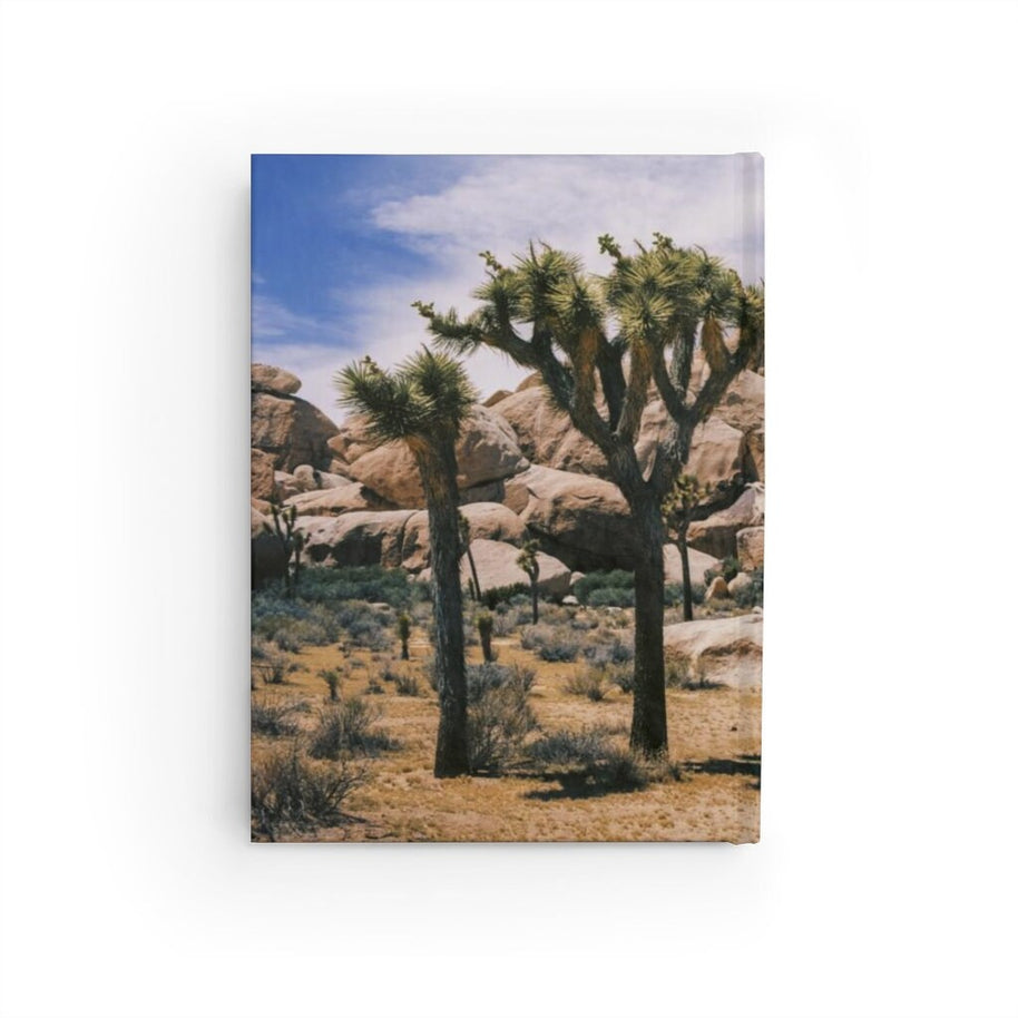 Joshua Tree Notebook - Spiral or Hard Cover Ruled Line -