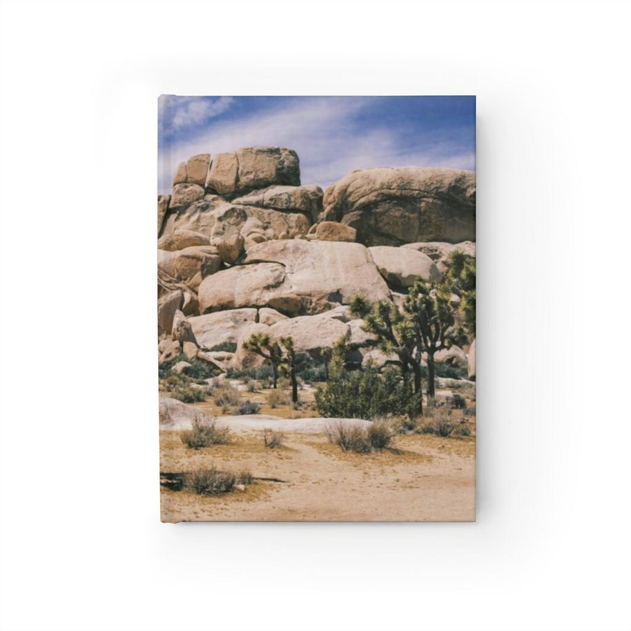 Joshua Tree Notebook - Spiral or Hard Cover Ruled Line -