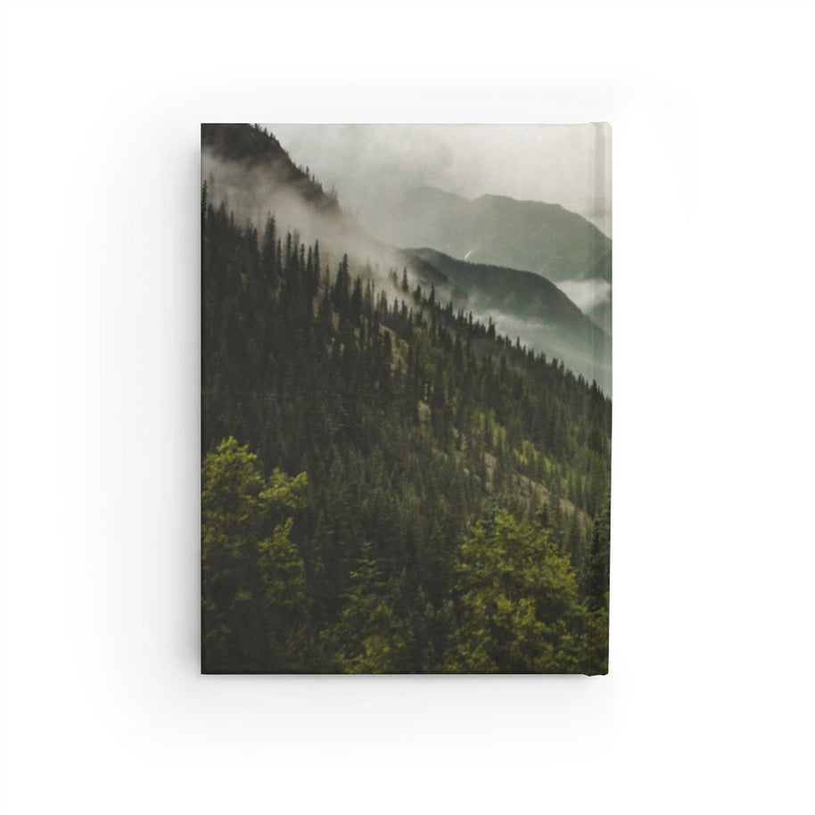 Foggy Mountain Valley Notebook - Spiral or Hard Cover Ruled