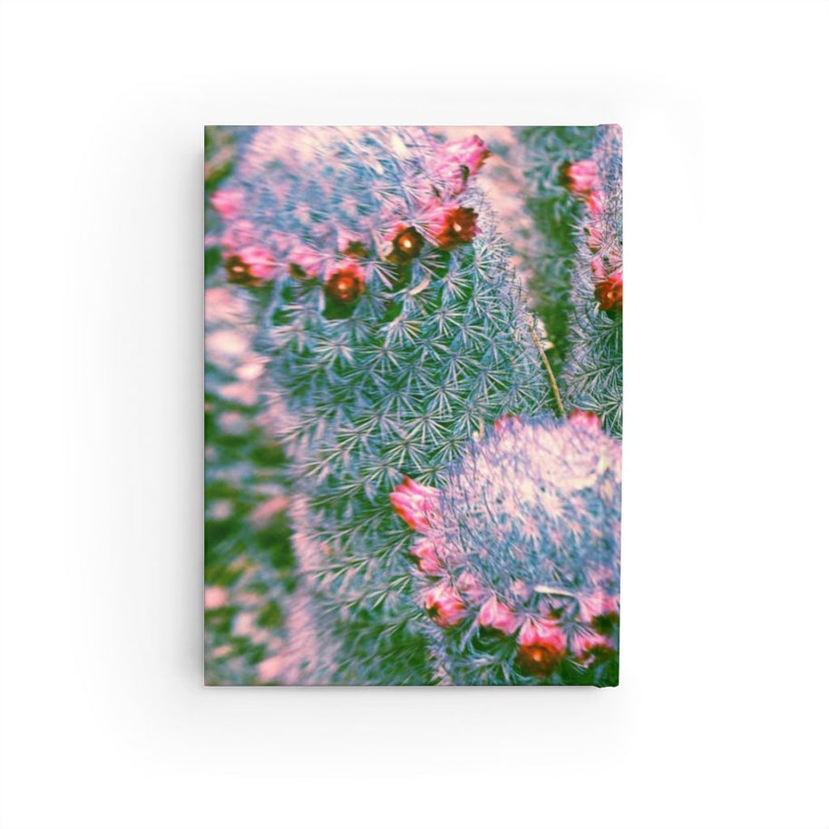 Cactus Family Notebook - Spiral or Hard Cover Ruled Line -