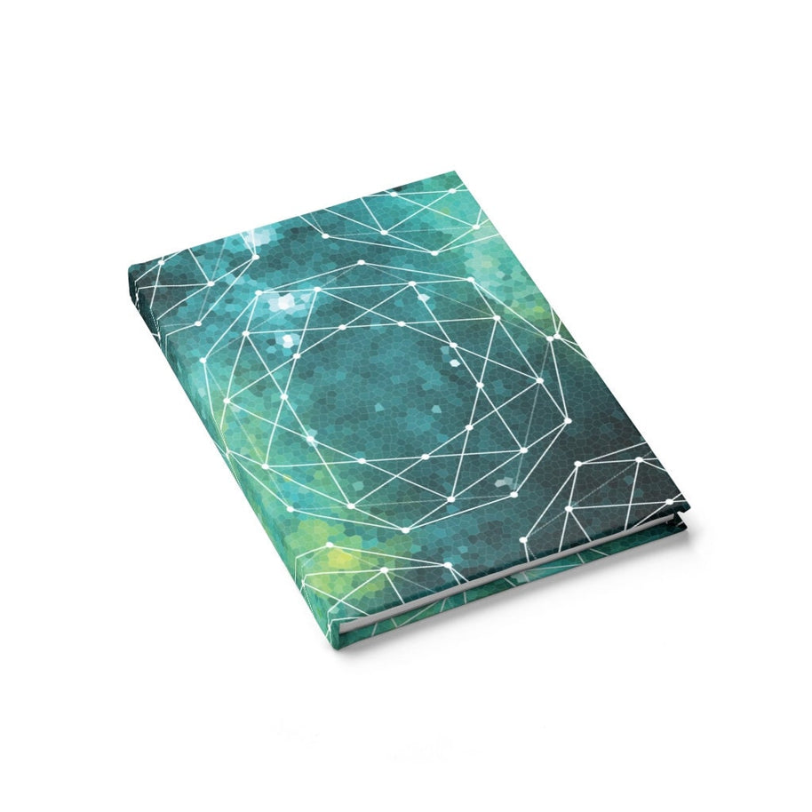 Outer Space Notebook - Hard Cover Ruled line or Blank