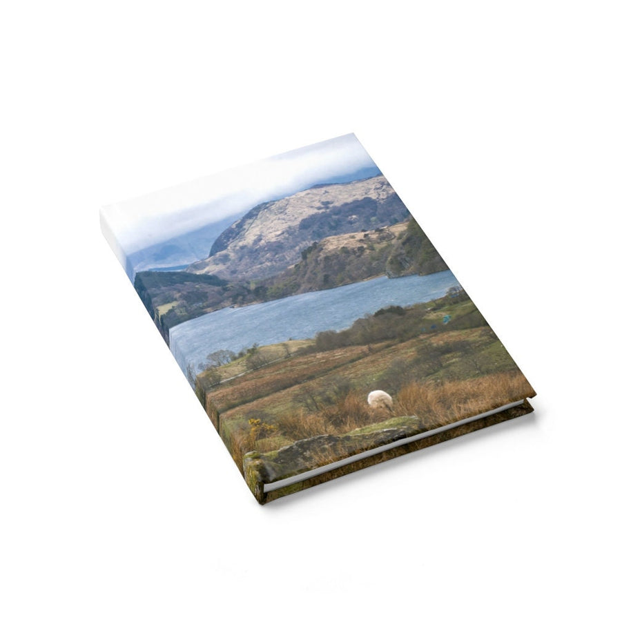 Country Scene Notebook - Spiral or Hard Cover Ruled Line -