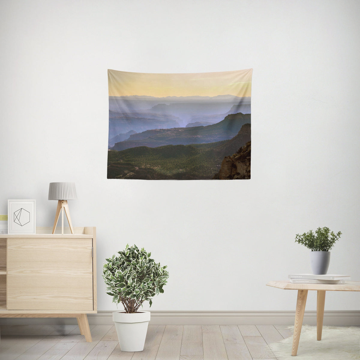 Grand Canyon Sunset Southwest Tapestry - Decorative