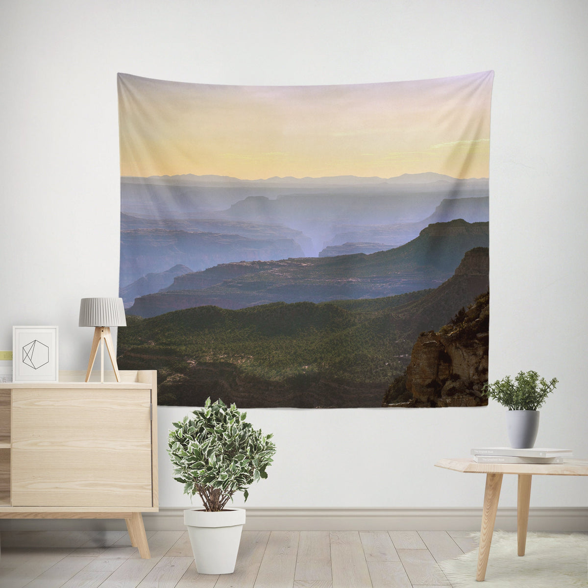 Grand Canyon Sunset Southwest Tapestry - Decorative