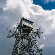 Stormy Arizona Lookout Tower Photo Print North Rim Grand