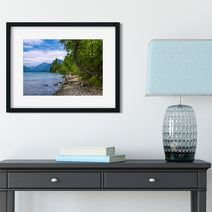 Mountain Lake Photo Print Montana Glacier National Park -