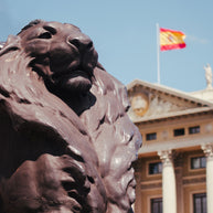Lion of Barcelona Photo Print - Photography