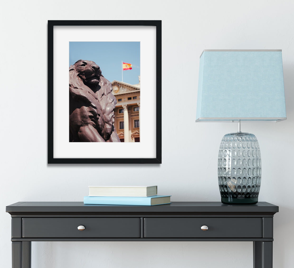 Lion of Barcelona Photo Print - Photography