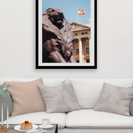 Lion of Barcelona Photo Print - Photography
