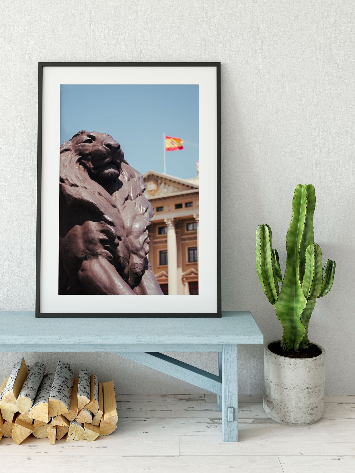 Lion of Barcelona Photo Print - Photography