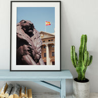 Lion of Barcelona Photo Print - Photography