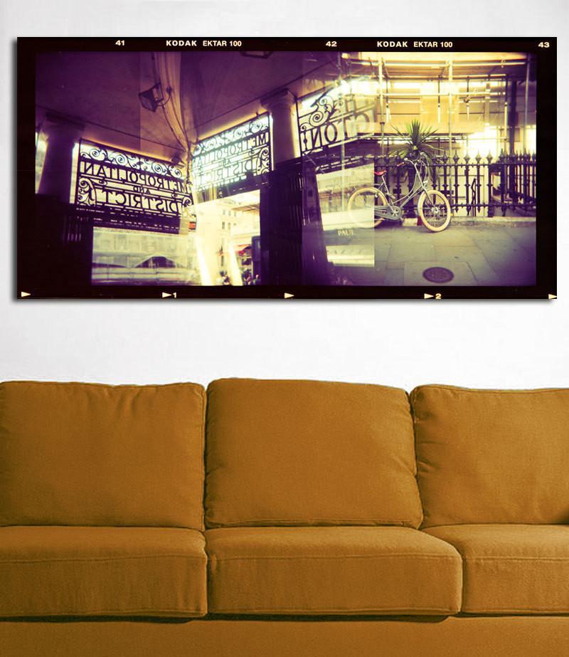 London Metro, Double Exposure Film - Holga Lost Kat Photography