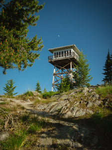 Montana Photography Print Garver Mountain Lookout Tower