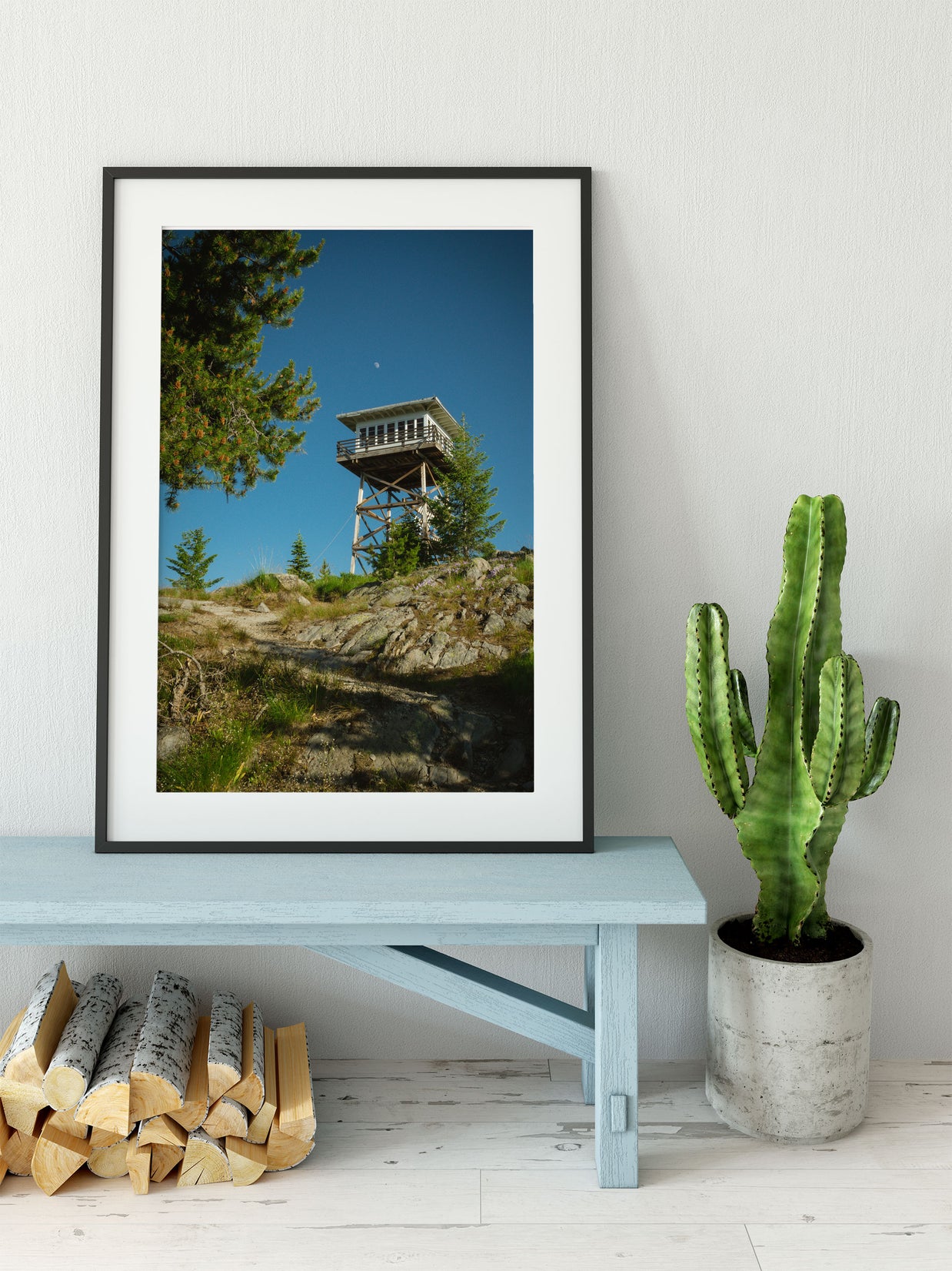 Montana Photography Print Garver Mountain Lookout Tower