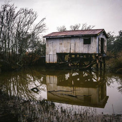 Louisiana Bayou Boathouse Fine Art Print - Photography