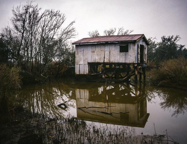 Louisiana Bayou Boathouse Fine Art Print - Photography