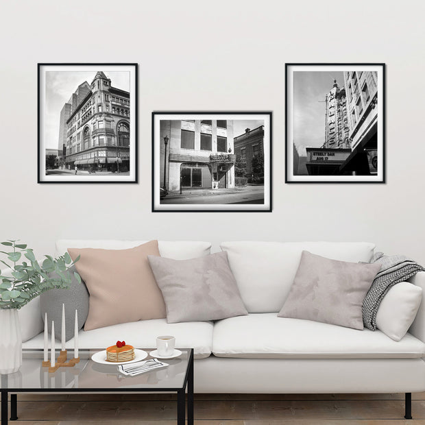 Louisville Kentucky Print Set Collection of 3 Prints -