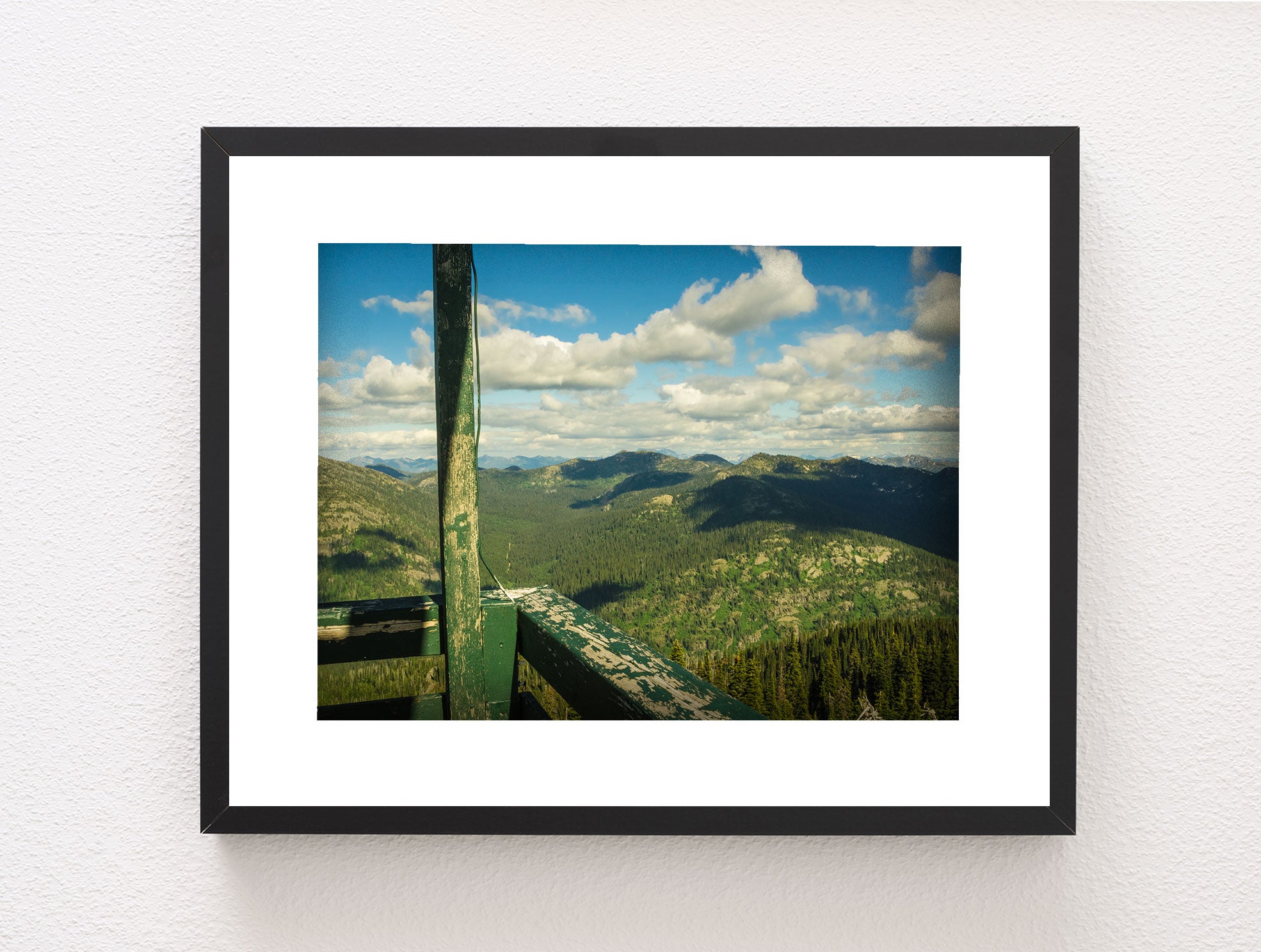 Lunch Peak Lookout Tower View Idaho Nature Photography